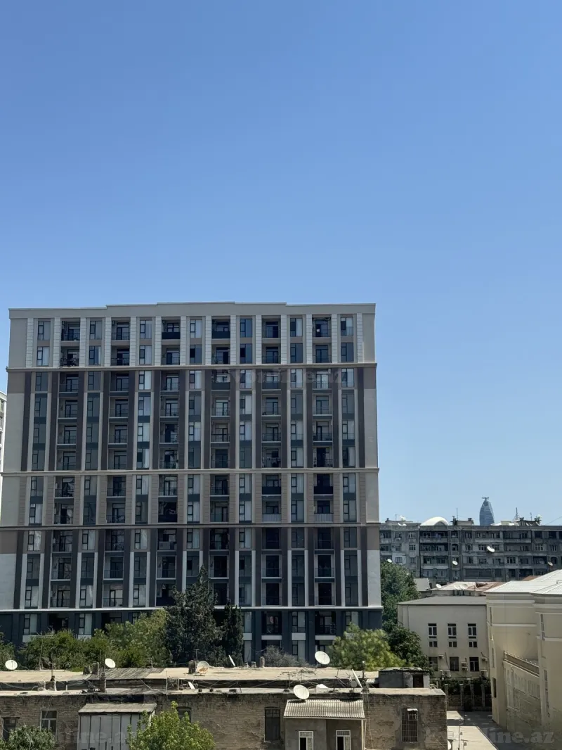 2 otaqlı yeni tikili mənzil kirayə verilir — Nərimanov r., Bakı - şəkil 6