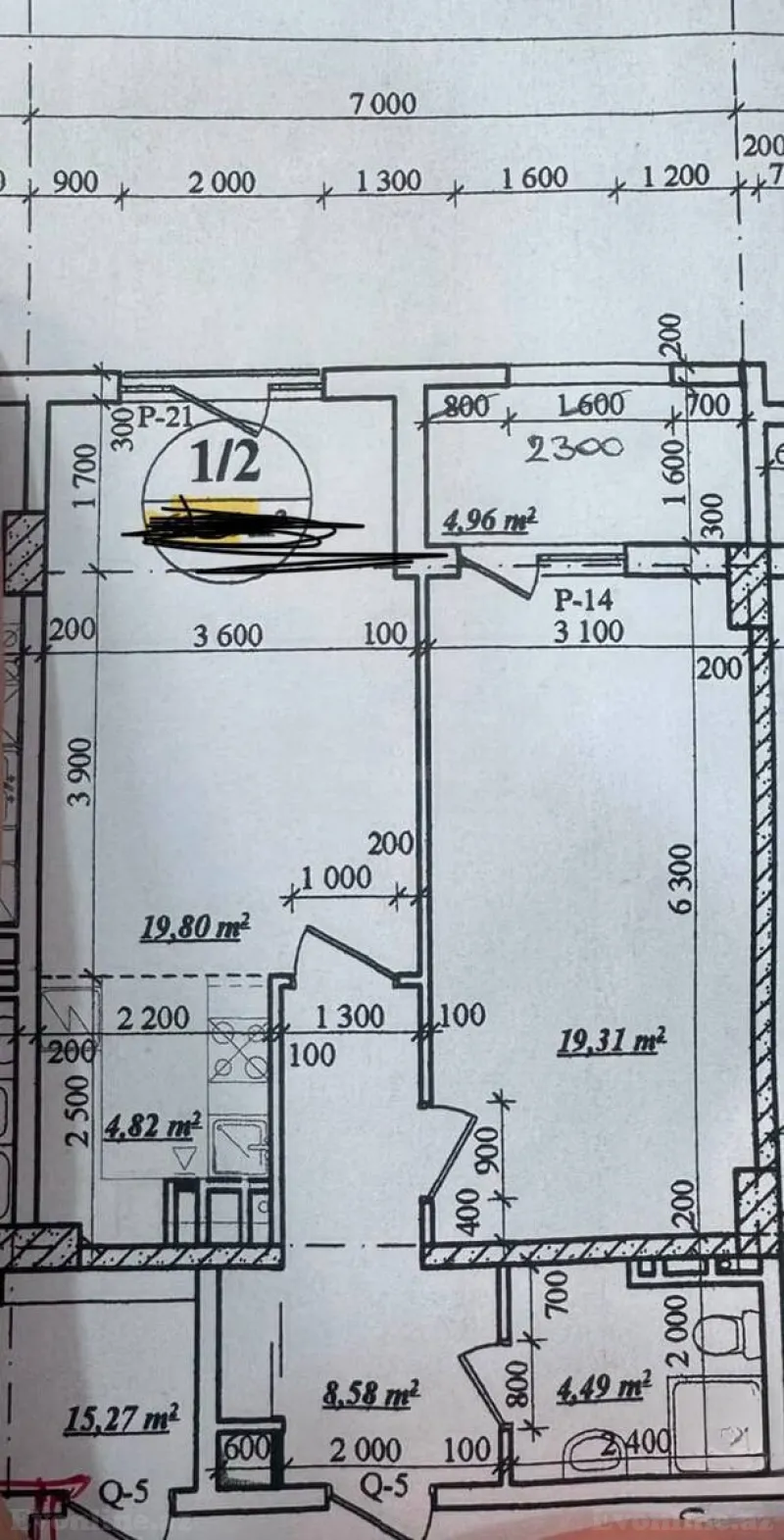 2 otaqlı yeni tikili mənzil satılır — Bakmil m., Bakı - şəkil 4