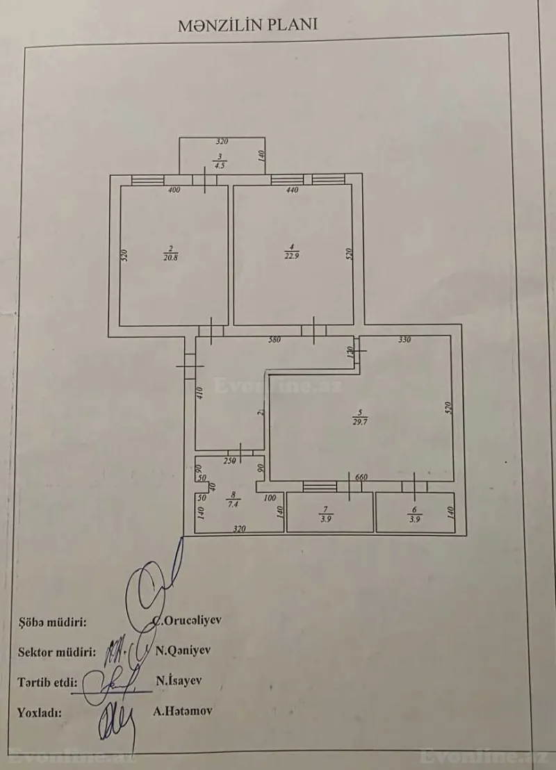 3 otaqlı köhnə tikili mənzil satılır — Səbail r., Bakı - şəkil 16