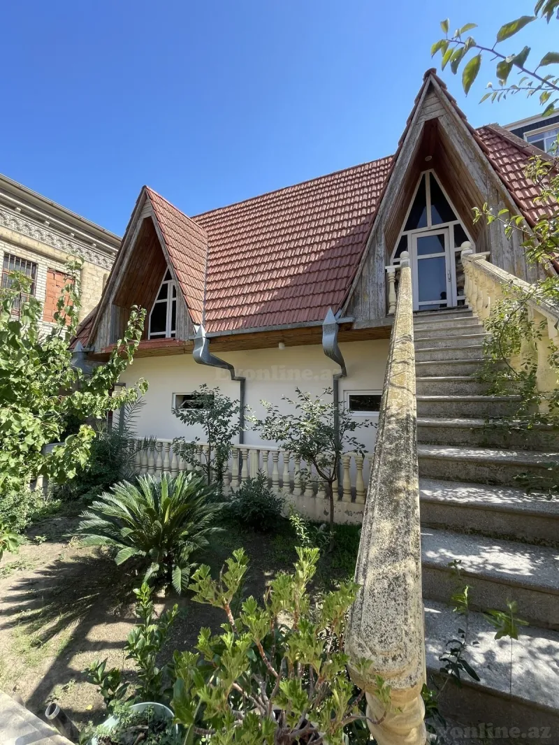 4 otaqlı həyət evi satılır — Bakıxanov, Bakı - şəkil 11