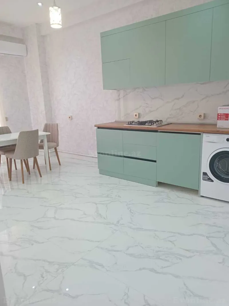 2 otaqlı yeni tikili mənzil kirayə verilir — 8 Noyabr m., Bakı - şəkil 7