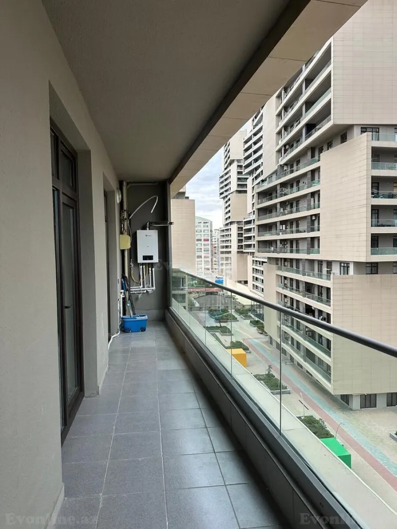 2 otaqlı yeni tikili mənzil kirayə verilir — 8 Noyabr m., Bakı - şəkil 12