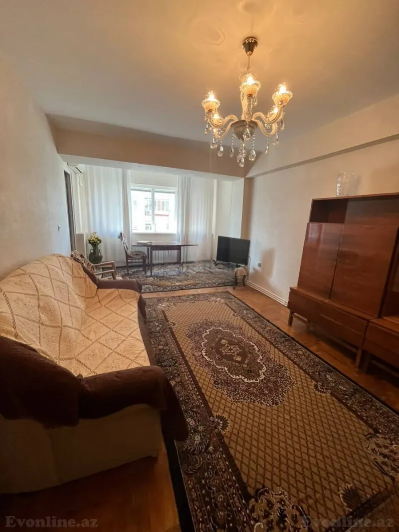 3 otaqlı Mənzil 86 m² Nərimanov r. Kirayə verilir
