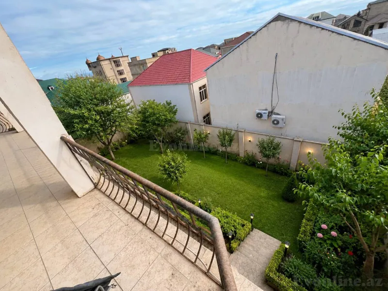 7 otaqlı həyət evi kirayə verilir — Səbail r., Bakı - şəkil 16