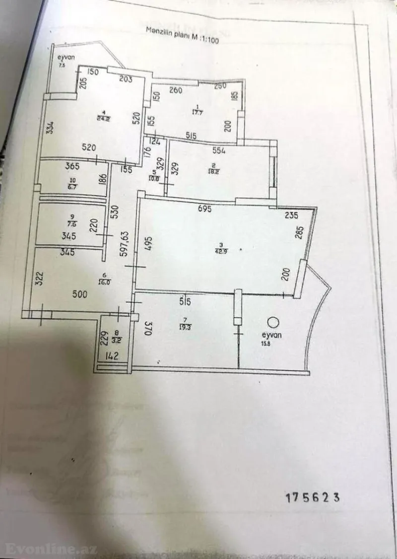 4 otaqlı yeni tikili mənzil satılır — 28 May m., Bakı - şəkil 30