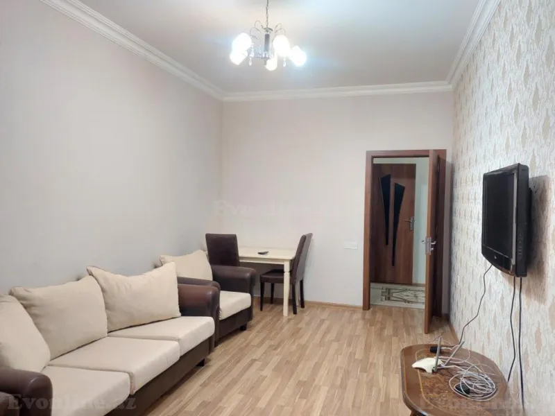 2 otaqlı yeni tikili mənzil kirayə verilir — İnşaatçılar m., Bakı - şəkil 3
