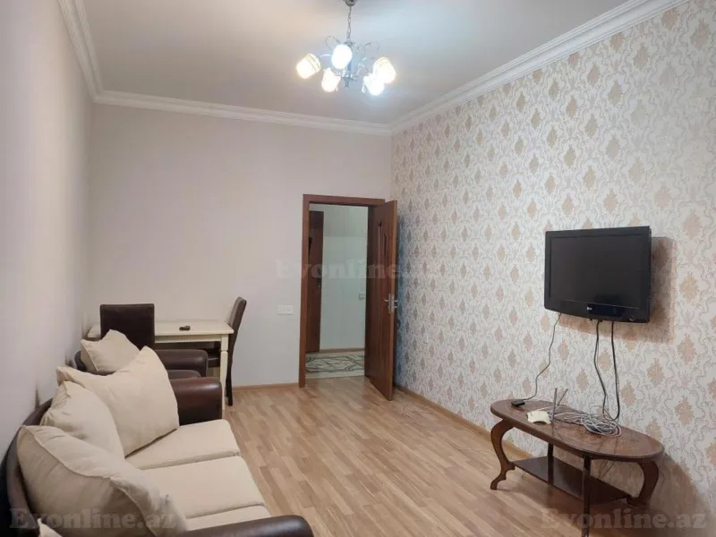 2 otaqlı yeni tikili mənzil kirayə verilir — İnşaatçılar m., Bakı - şəkil 4