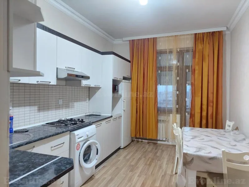 2 otaqlı yeni tikili mənzil kirayə verilir — İnşaatçılar m., Bakı - şəkil 5