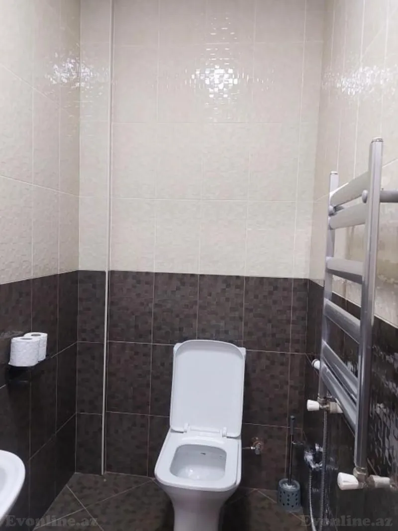 2 otaqlı yeni tikili mənzil kirayə verilir — İnşaatçılar m., Bakı - şəkil 11