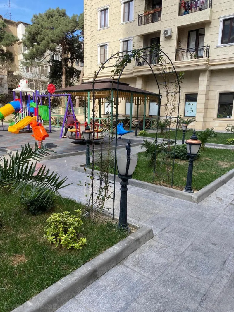 2 otaqlı yeni tikili mənzil kirayə verilir — Nəriman Nərimanov m., Bakı - şəkil 8
