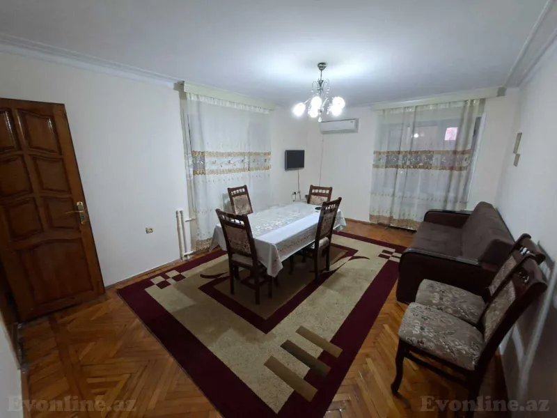 3 otaqlı Mənzil 55 m² İnşaatçılar m. Kirayə verilir