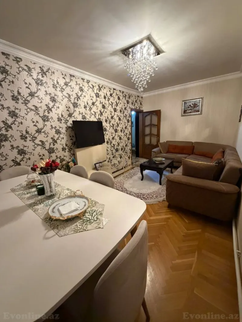 3 otaqlı Mənzil 80 m² Yasamal Kirayə verilir