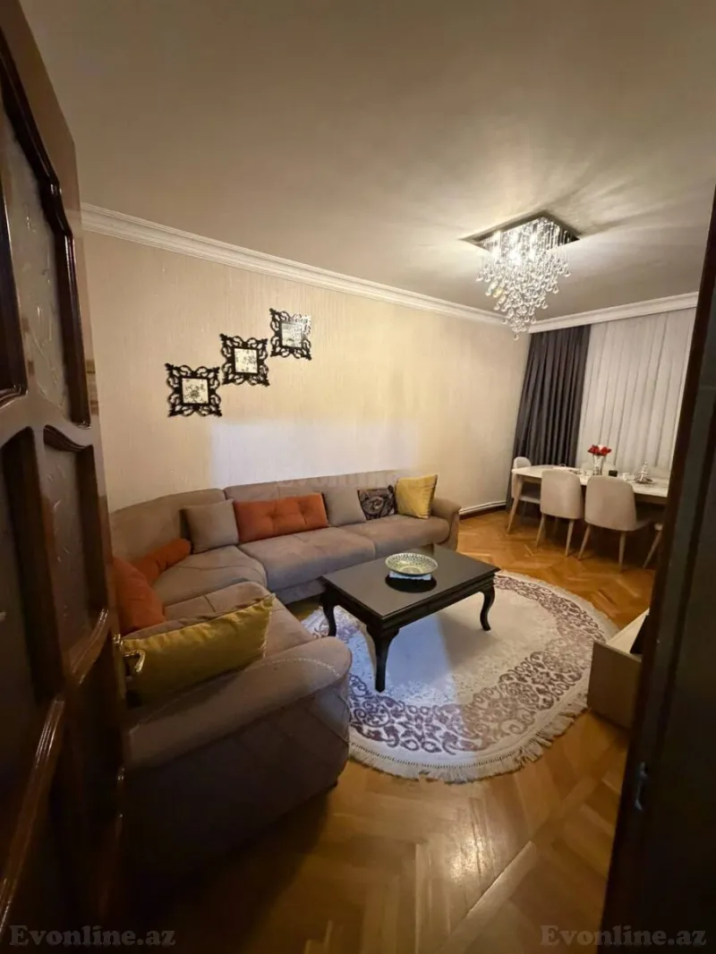 3 otaqlı köhnə tikili mənzil kirayə verilir — Yasamal, Bakı - şəkil 2