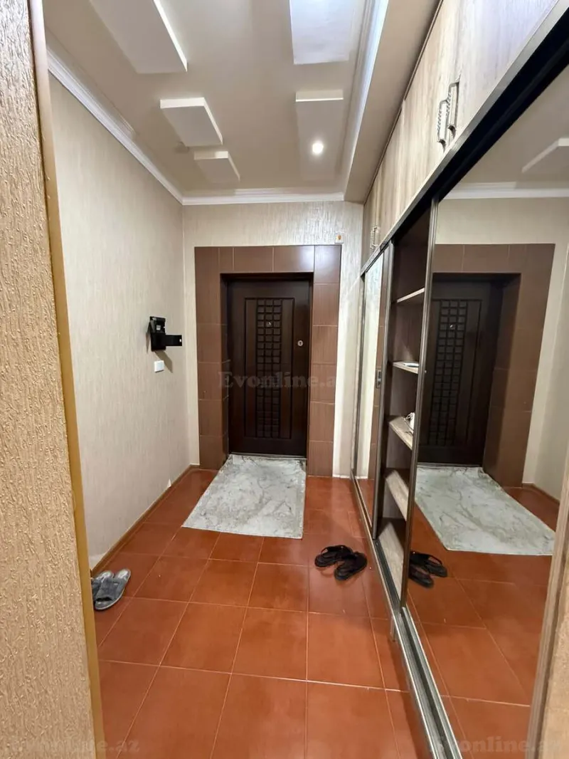2 otaqlı yeni tikili mənzil kirayə verilir — Elmlər Akademiyası m., Bakı - şəkil 4