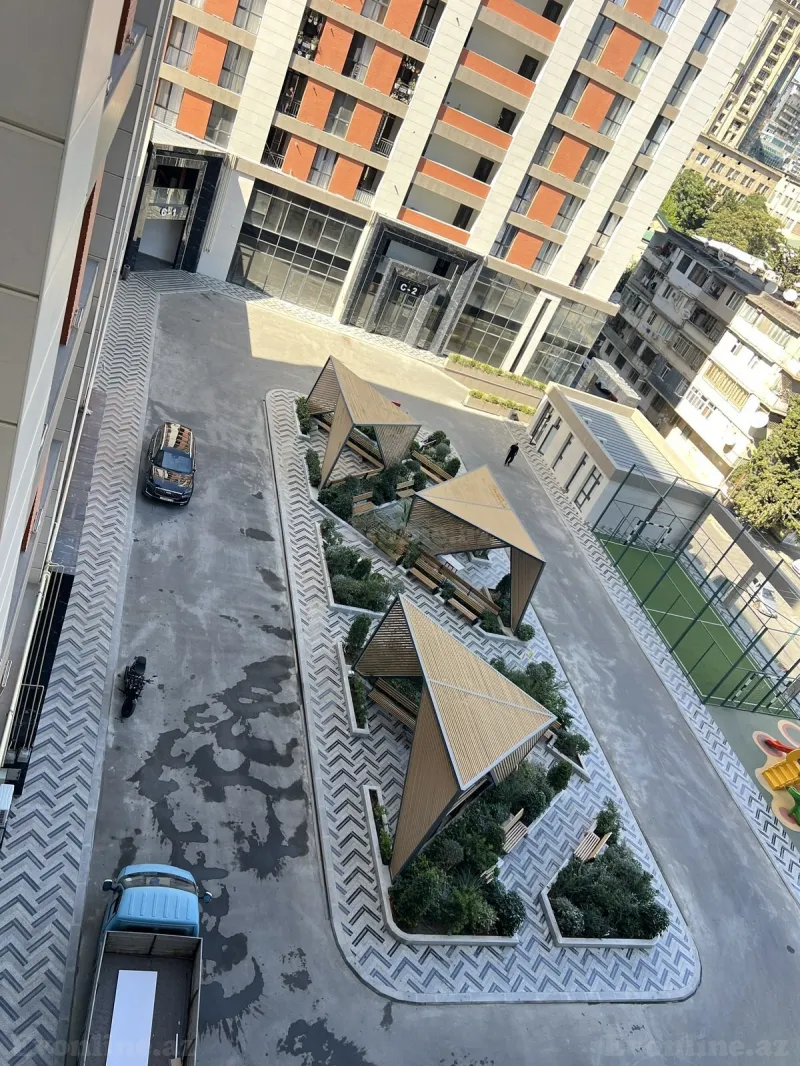 4 otaqlı yeni tikili mənzil satılır — Nizami m., Bakı - şəkil 5