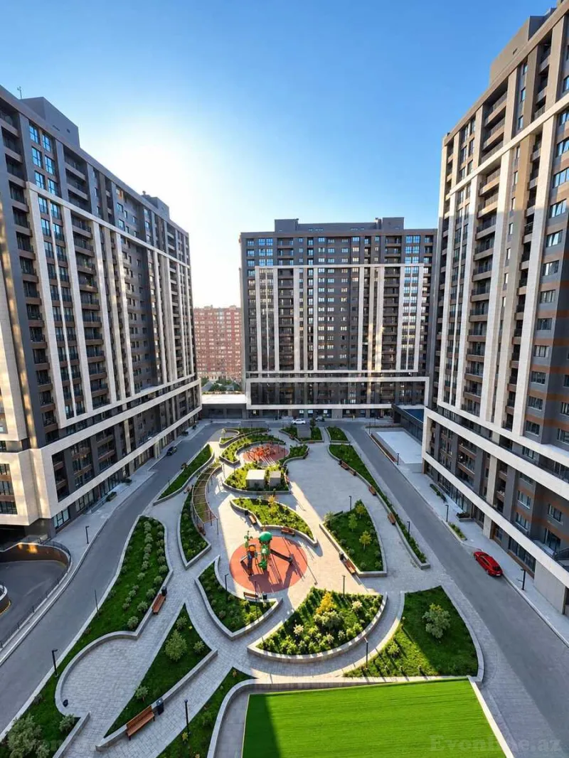 4 otaqlı Mənzil 128 m² Ağ şəhər Satılır