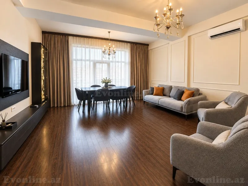 3 otaqlı Mənzil 120 m² 28 May m. Kirayə verilir