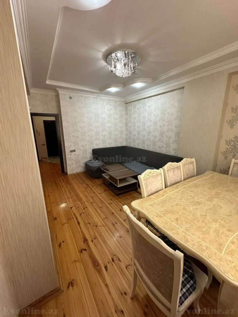 3 otaqlı yeni tikili mənzil kirayə verilir — Yeni Yasamal, Bakı - şəkil 2