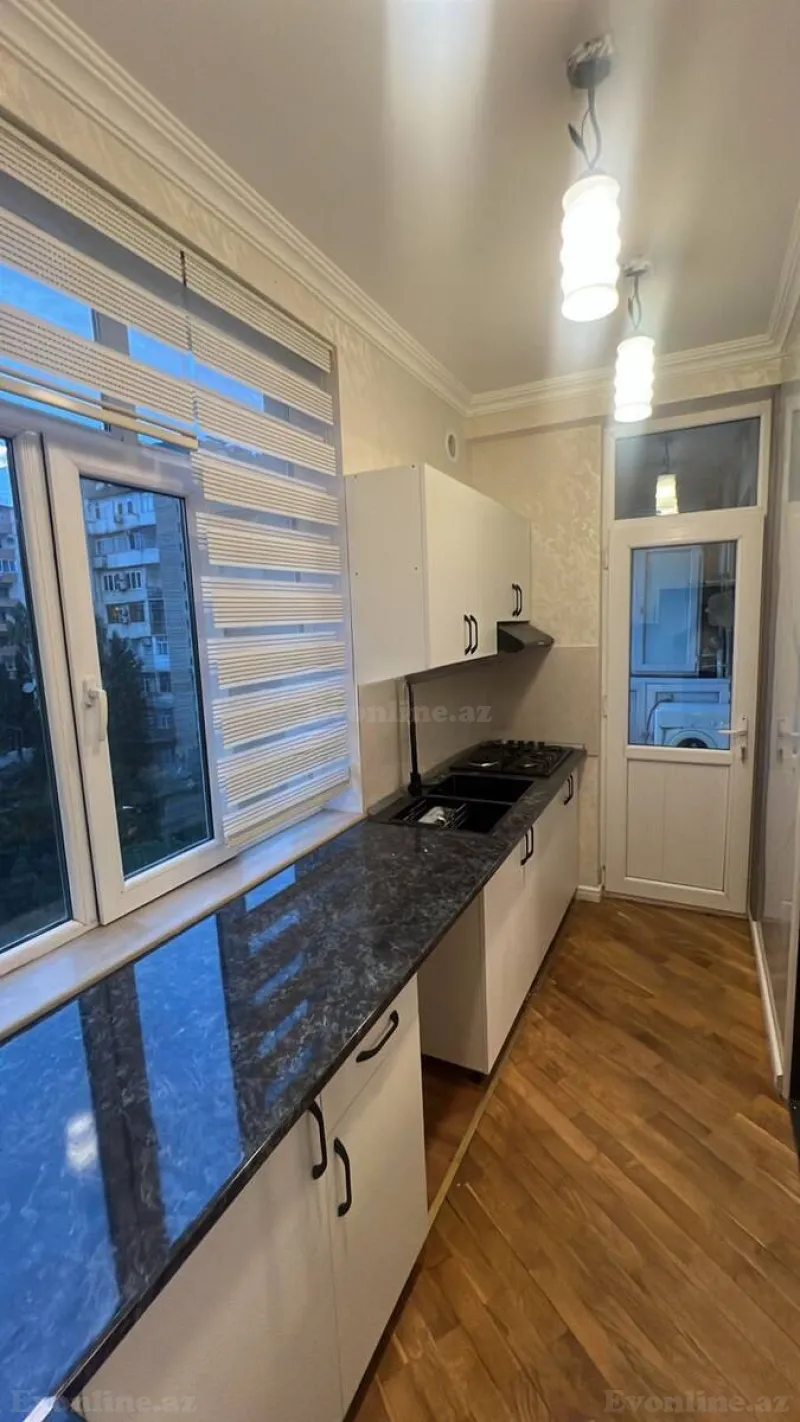 2 otaqlı yeni tikili mənzil satılır — 9-cu mikrorayon, Bakı - şəkil 5