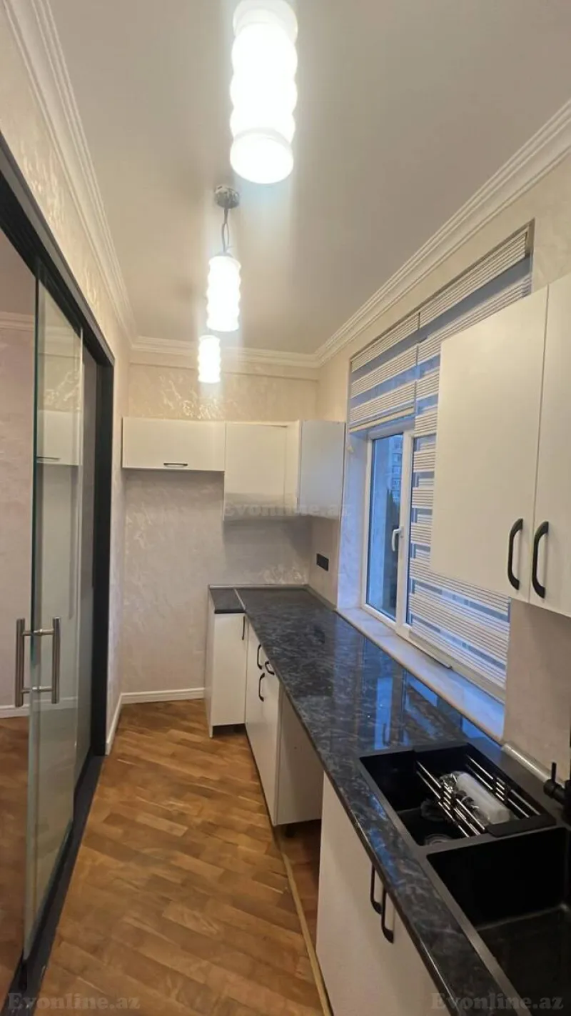2 otaqlı yeni tikili mənzil satılır — 9-cu mikrorayon, Bakı - şəkil 6