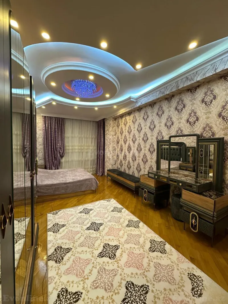 3 otaqlı yeni tikili mənzil kirayə verilir — Elmlər Akademiyası m., Bakı - şəkil 4