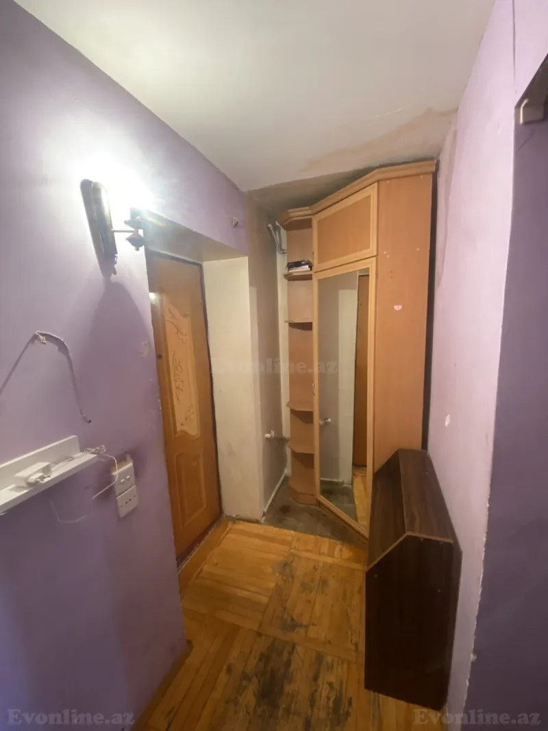 2 otaqlı köhnə tikili mənzil kirayə verilir — Elmlər Akademiyası m., Bakı - şəkil 6