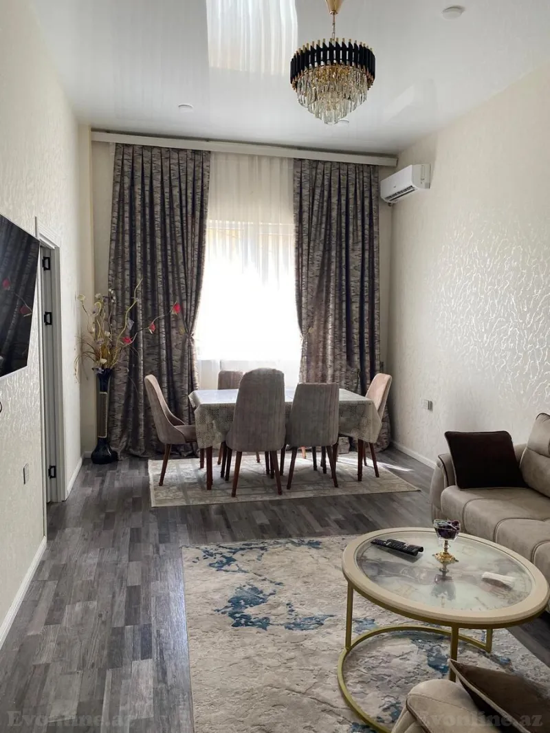 2 otaqlı Mənzil 75 m² Xətai r. Satılır
