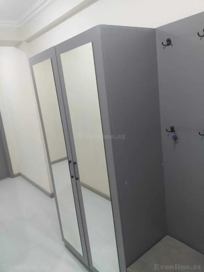 2 otaqlı yeni tikili mənzil kirayə verilir — Yeni Yasamal, Bakı - şəkil 5