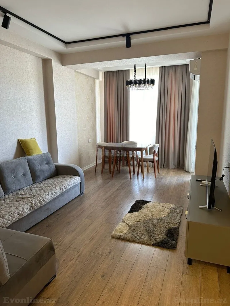 2 otaqlı Mənzil 60 m² Nərimanov r. Kirayə verilir