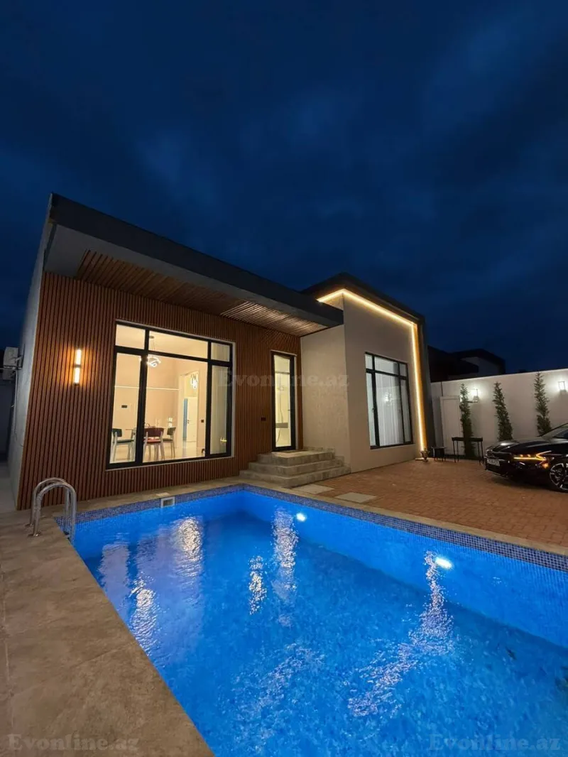 4 otaqlı Həyət evi 150 m² Mərdəkan Kirayə verilir