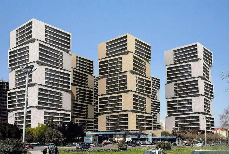3 otaqlı yeni tikili mənzil kirayə verilir — 8 Noyabr m., Bakı - şəkil 2