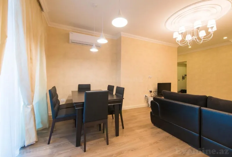 3 otaqlı yeni tikili mənzil kirayə verilir — 8 Noyabr m., Bakı - şəkil 6
