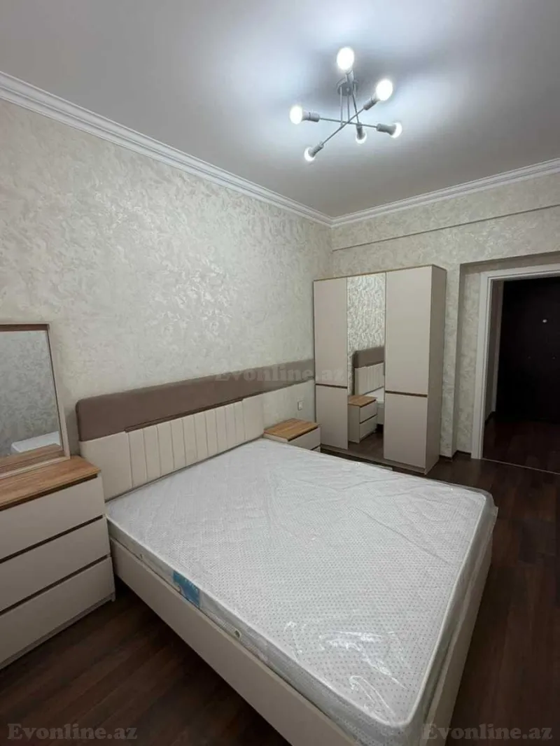 2 otaqlı yeni tikili mənzil kirayə verilir — 20 Yanvar m., Bakı - şəkil 4
