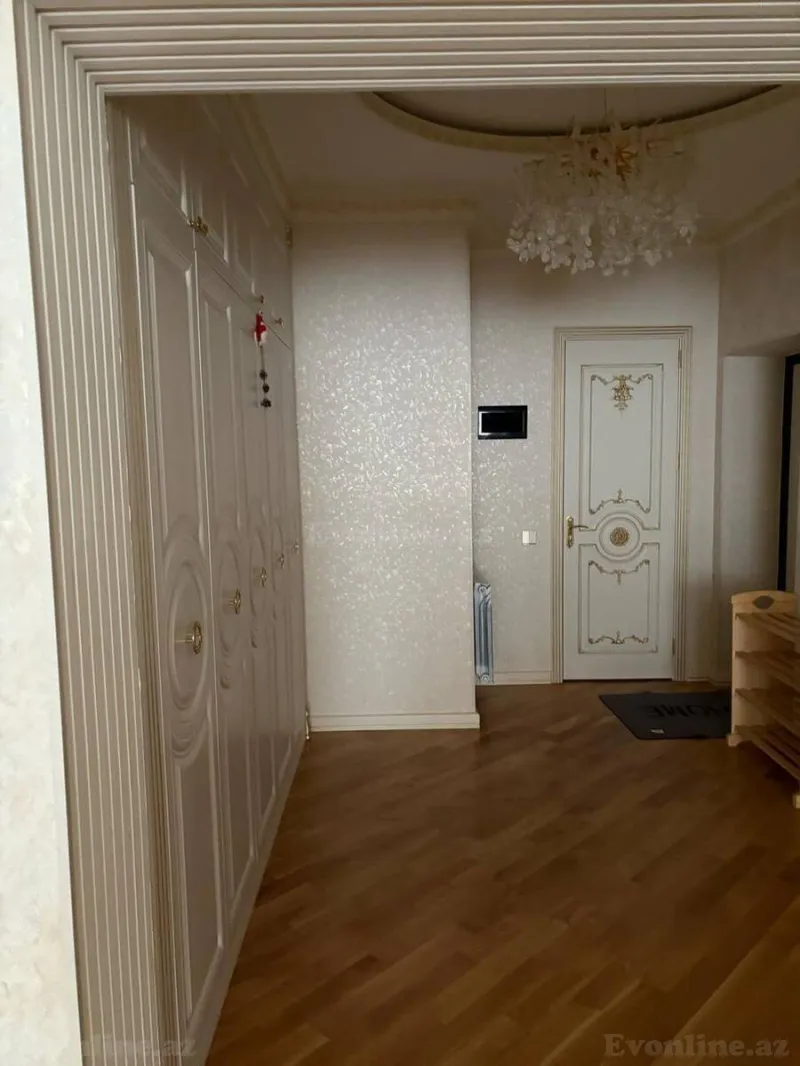 3 otaqlı yeni tikili mənzil kirayə verilir — İnşaatçılar m., Bakı - şəkil 5