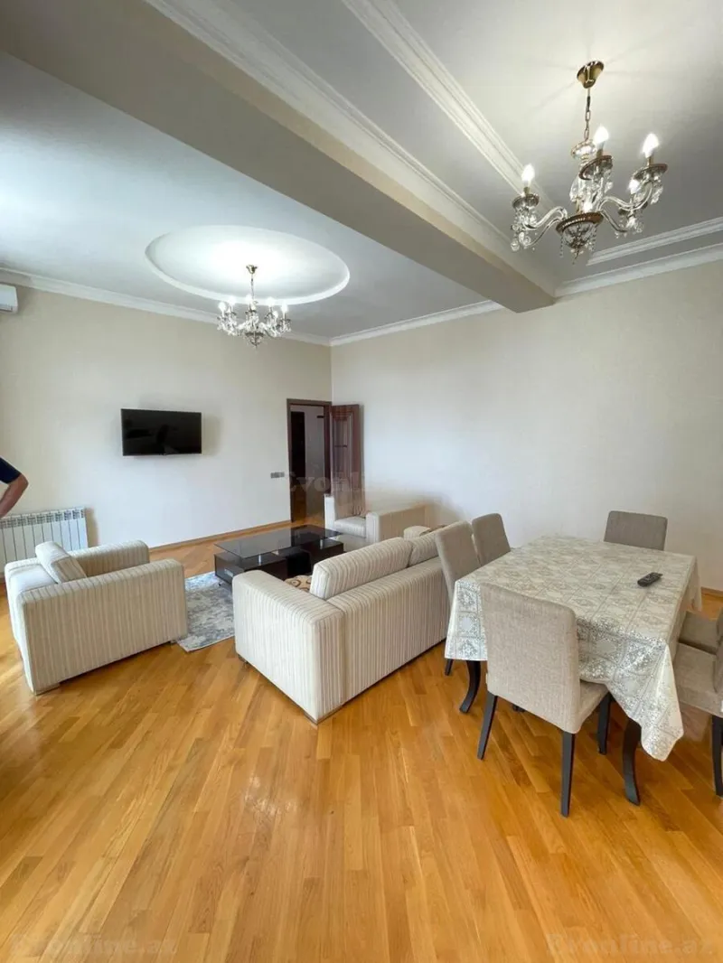 3 otaqlı yeni tikili mənzil kirayə verilir — Nəsimi r., Bakı - şəkil 16