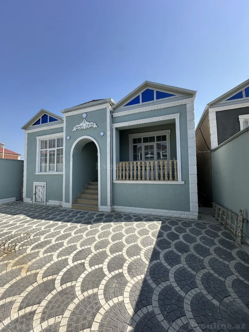 4 otaqlı həyət evi satılır — Savalan, Bakı - şəkil 5