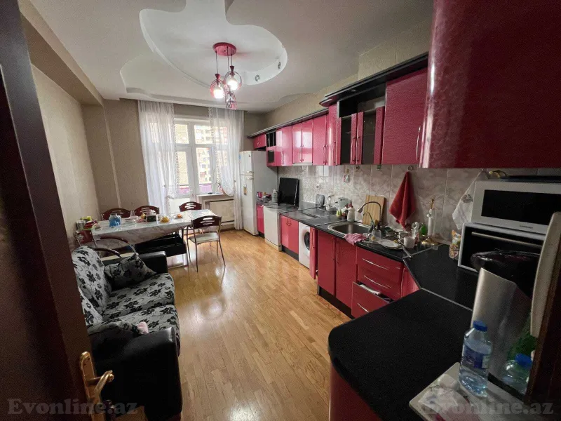 4 otaqlı yeni tikili mənzil kirayə verilir — Elmlər Akademiyası m., Bakı - şəkil 10