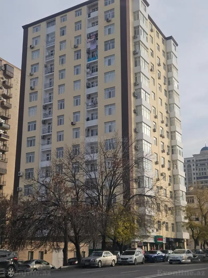 4 otaqlı yeni tikili mənzil kirayə verilir — Elmlər Akademiyası m., Bakı - şəkil 13