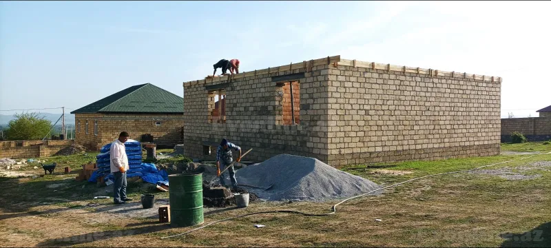 5 otaqlı həyət evi satılır — Oğuz - şəkil 2