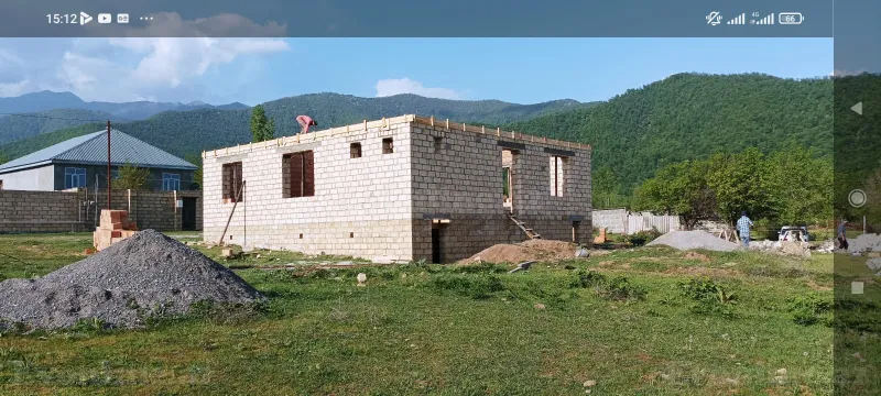 5 otaqlı həyət evi satılır — Oğuz - şəkil 3