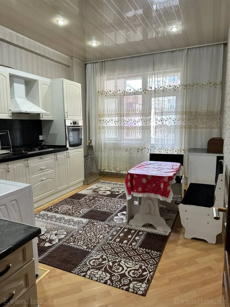 3 otaqlı yeni tikili mənzil kirayə verilir — Nəsimi r., Bakı - şəkil 7