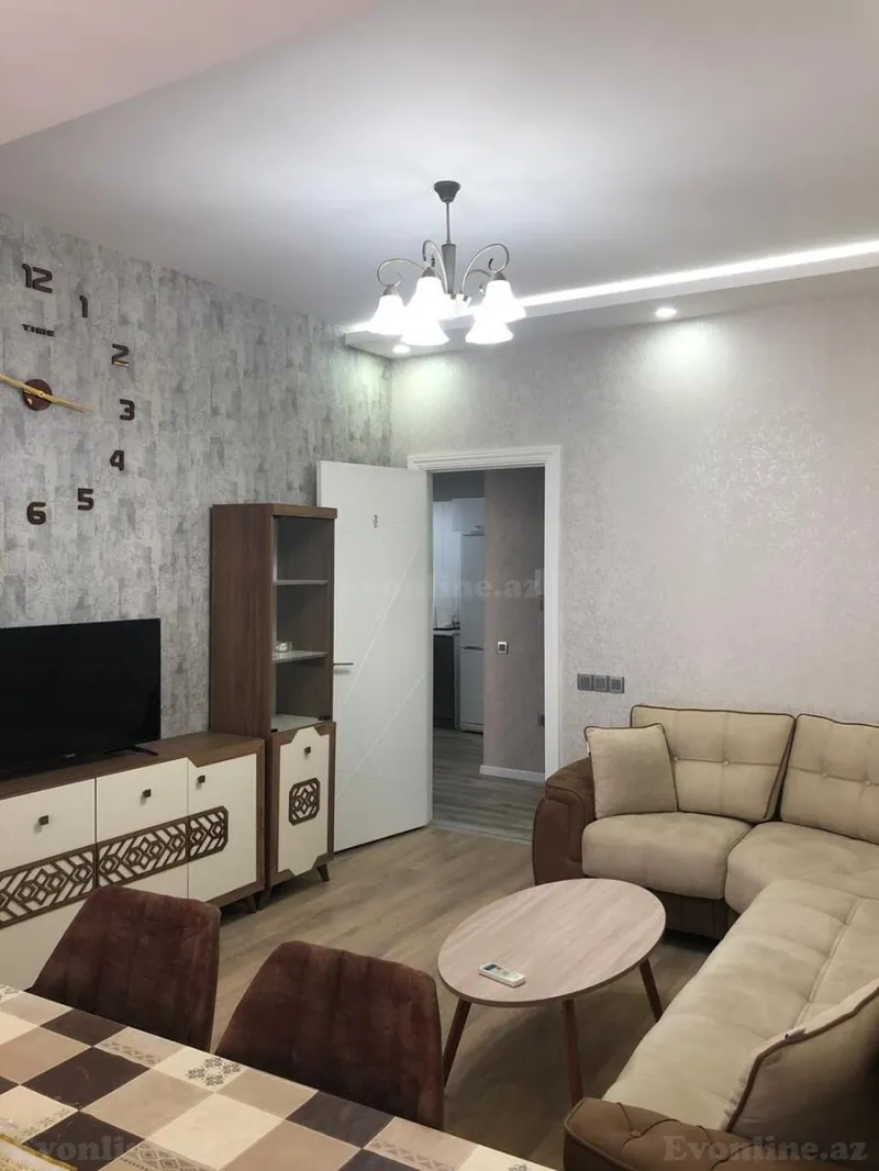 2 otaqlı yeni tikili mənzil kirayə verilir — Xətai r., Bakı - şəkil 4