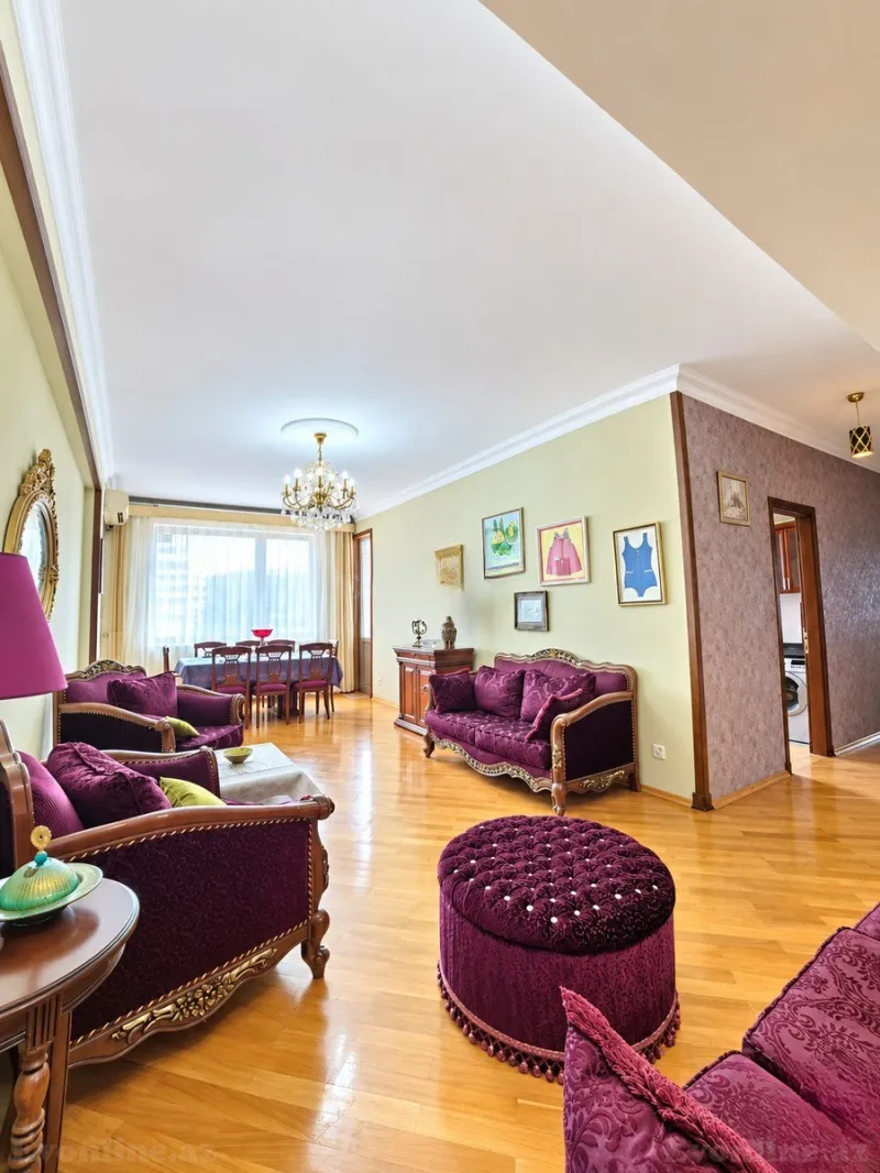 3 otaqlı Mənzil 115 m² Yasamal Satılır