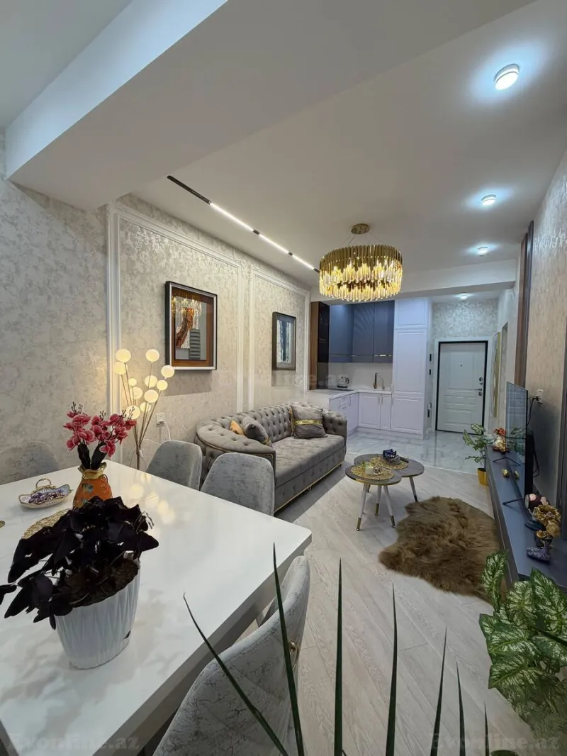 2 otaqlı Mənzil 55 m² 7-ci mikrorayon Satılır