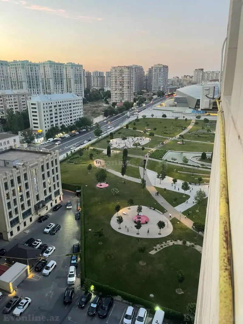 3 otaqlı yeni tikili mənzil kirayə verilir — Nərimanov r., Bakı - şəkil 2