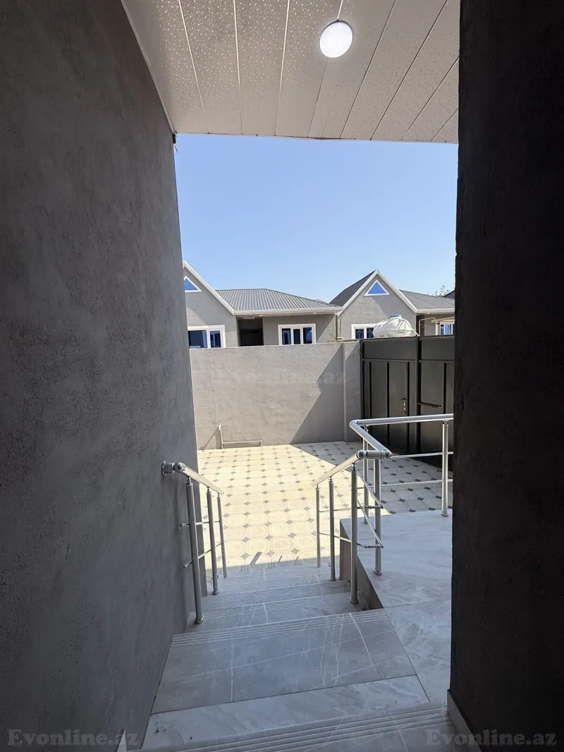 4 otaqlı həyət evi satılır — Binə, Bakı - şəkil 10