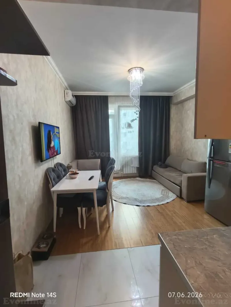 1 otaqlı yeni tikili mənzil satılır — 20 Yanvar m., Bakı - şəkil 2