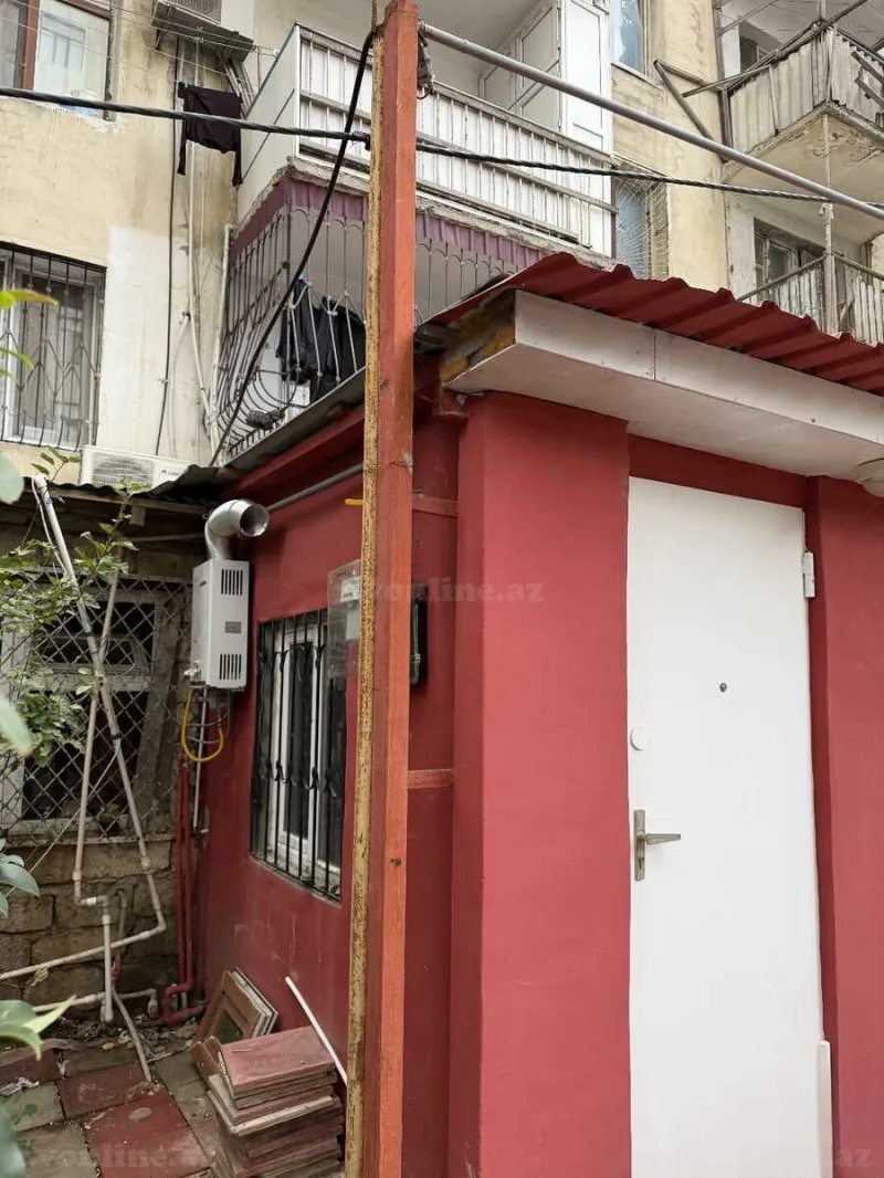 1 otaqlı köhnə tikili mənzil satılır — Elmlər Akademiyası m., Bakı - şəkil 2
