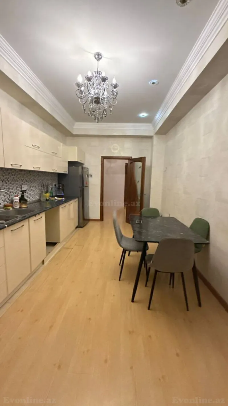 3 otaqlı yeni tikili mənzil kirayə verilir — Nərimanov r., Bakı - şəkil 10