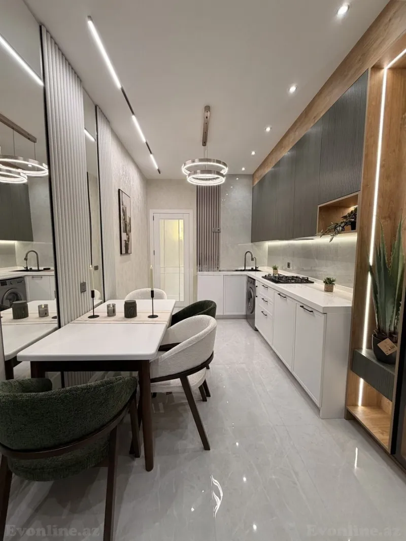 3 otaqlı yeni tikili mənzil satılır — 8 Noyabr m., Bakı - şəkil 8